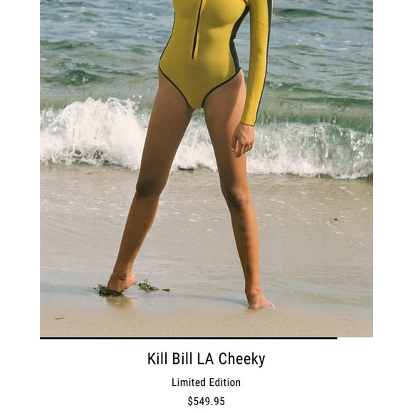 Jonesea Kill Bill cheeky wetsuit springsuit - Picture 5 of 10
